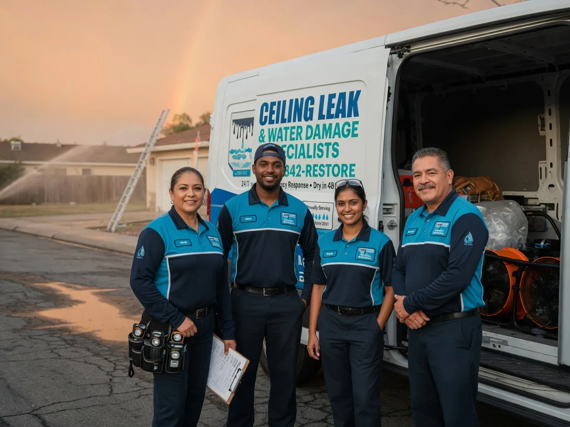Ceiling Leak Cleanup company in Vandemere, NC
