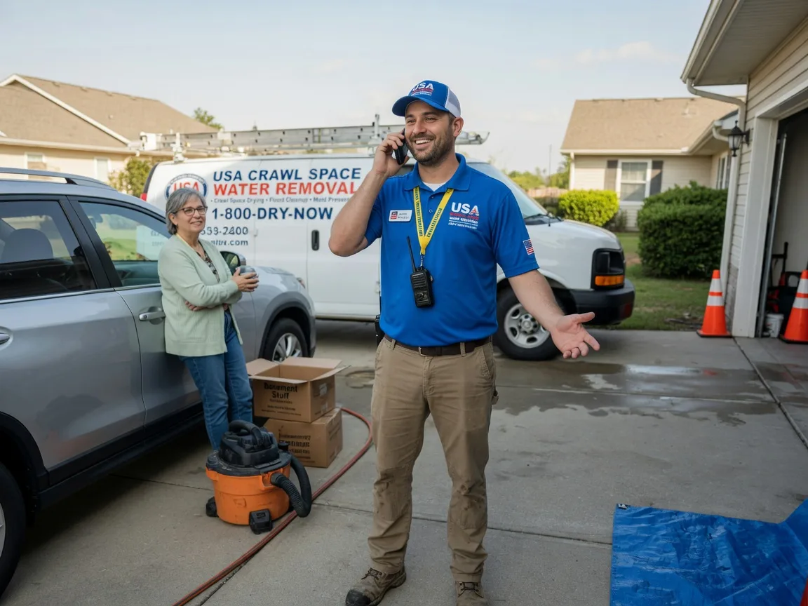 Crawl Space Water Removal Vandemere, NC FAQs